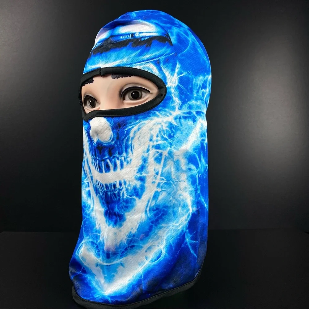 Men Balaclava Sun UV Protection Face Mask Tactical Hood Hat Ski Mask